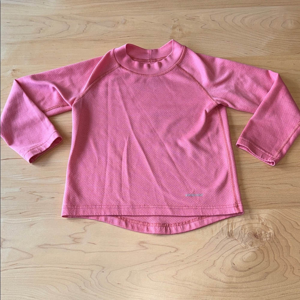 Kids Patagonia Capilene Base layer size XXS 3-4 years | Kids Patagonia Top Pink